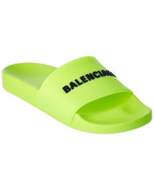 Balenciaga Pool Slide - Green