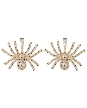 Eye Candy LA The Luxe Collection Cz Spider Studs - Metallic