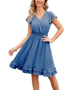 Emma way Mini Dress - Blue