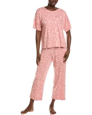 Natori Ottoman Pj Set - Pink