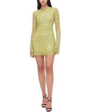 Rachel Gilbert Lucinda Mini Dress - Yellow