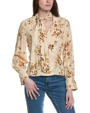 Lost + Wander Dream Of Iris Blouse - Blue