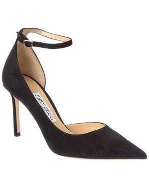 Jimmy Choo Suede Pump - Blue