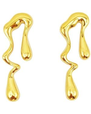 petit moments Drop Dangle Earrings - Metallic