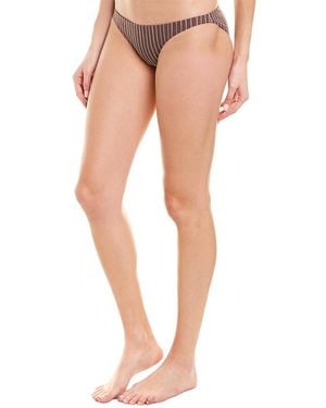 Vitamin A Luciana Full Coverage Bikini Bottom - Natural