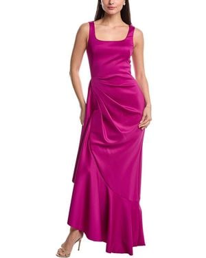 Black Halo Jewel Gown - Purple