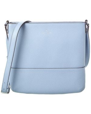 Kate Spade Southport Ave Pebbled Leather Cora Crossbody - Blue