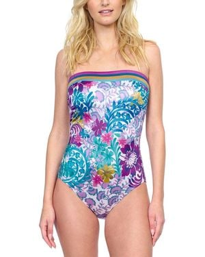 Gottex Bandeau One-Piece - Blue