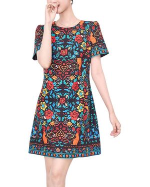 Monique Lagarde Mini Dress - Blue