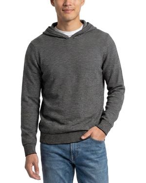 NAADAM Wool & Cashmere-Blend Reverse Jersey Jumper Hoodie - Grey