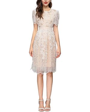 BURRYCO Mini Dress - White