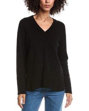 Forte Easy Wool & Cashmere-Blend Jumper - Black