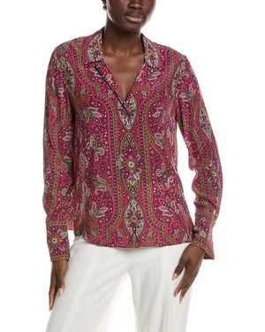 Kobi Halperin Sawyer Print Blouse - Red