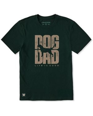 Life Is Good. Crusher T-Shirt - Green