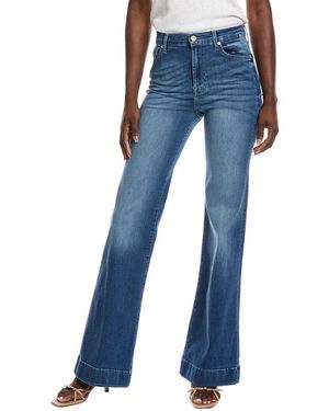 7 For All Mankind Modern Dojo Almost Love Kick Flare Jean - Blue