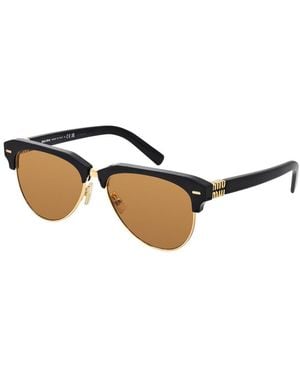 Miu Miu 57Mm Sunglasses - Black