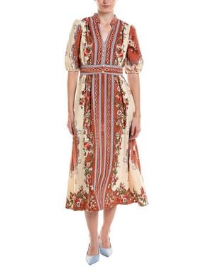 Maison Tara Midi Dress - Pink