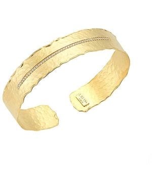 Reiss 14k 0.27 Ct. Tw. Diamond Cuff - Metallic