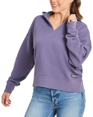 Life Is Good. Boxy T-Shirt - Purple