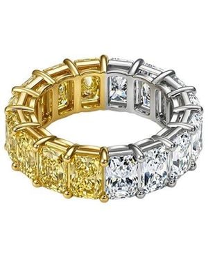 Lab Grown Diamonds 14K 10.00 Ct. Tw. Lab-Grown Diamond Eternity Band - White