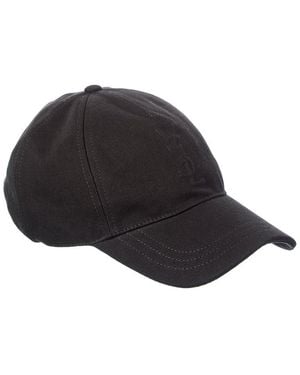 Saint Laurent Cassandre Baseball Cap - Black