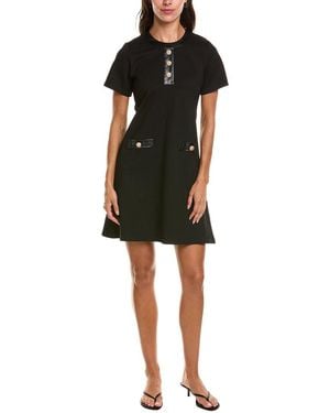 Duffield Lane Hill A-Line Dress - Black