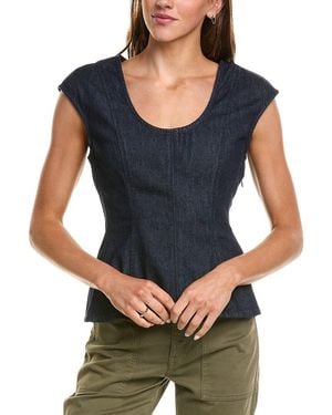 Madewell Seamed Tank - Blue