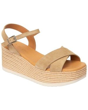 Menina Step Rita Suede Espadrille - Metallic