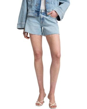7 For All Mankind Mid Short - Blue