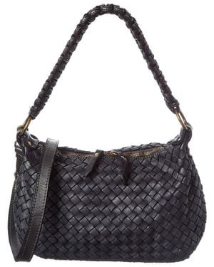 Isabella Rossetti Noemi Leather Handbag - Black