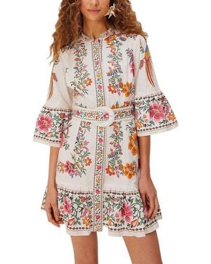 AMINA GLAM Midi Dress - White