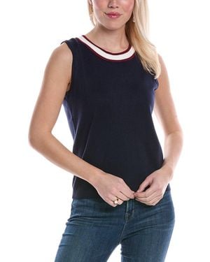 Joseph A Jumper Vest - Blue