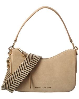 Marc Jacobs Drifter Convertible Suede Shoulder Bag - Brown