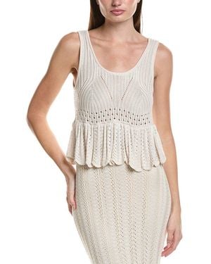 Saltwater Luxe Knit Tank - White