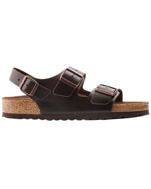 Birkenstock Milano Leather Sandal - Brown