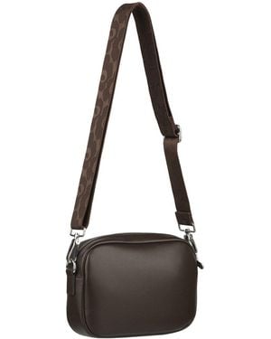 Marimekko Soft Gratha Leather Shoulder Bag - Black