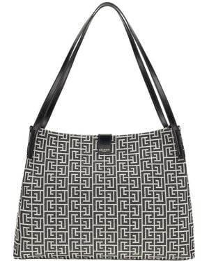 Balmain Shoulder Bag - Black