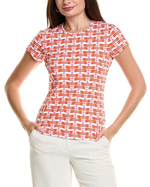 J.McLaughlin Signature Catalina Cloth T-Shirt - Red