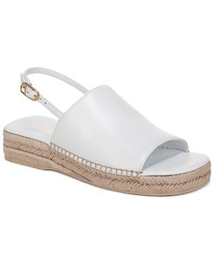 Franco Sarto Rune Leather Slingback - White