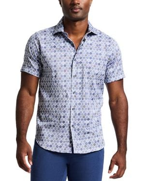 Robert Graham Rowan Woven Shirt - Blue