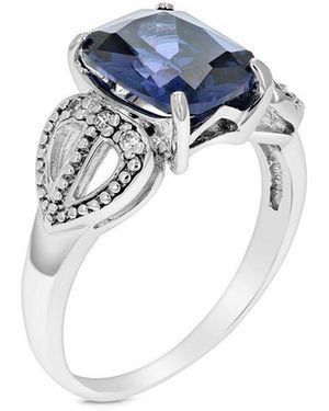 Amairah 3.20 Ct. Tw. Lab-Grown Created Sapphire Cz Ring - Blue