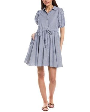 Duffield Lane Kara Shirtdress - Blue
