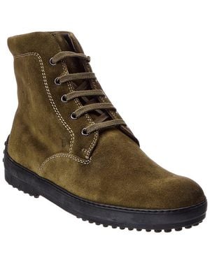 Tod's Suede Boot - Brown