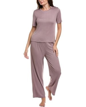 Splendid 2Pc T-Shirt& Pant Set - Purple