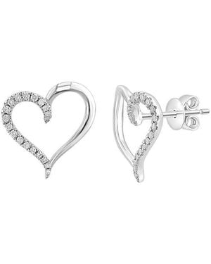 Effy Fine Jewelry 0.18 Ct. Tw. Diamond Earrings - Metallic