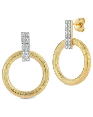 Reiss 14K 0.32 Ct. Tw. Diamond Earrings - Metallic