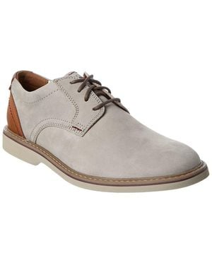 Clarks Radcliff Low Leather Oxford - White