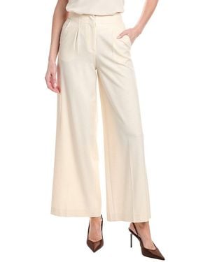 Peserico Pleated Pant - Natural