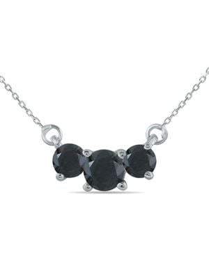 True Diamond 14k 0.92 Ct. Tw. Diamond Necklace - Multicolour