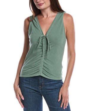 Nation Ltd Una Tie Front Tank - Green